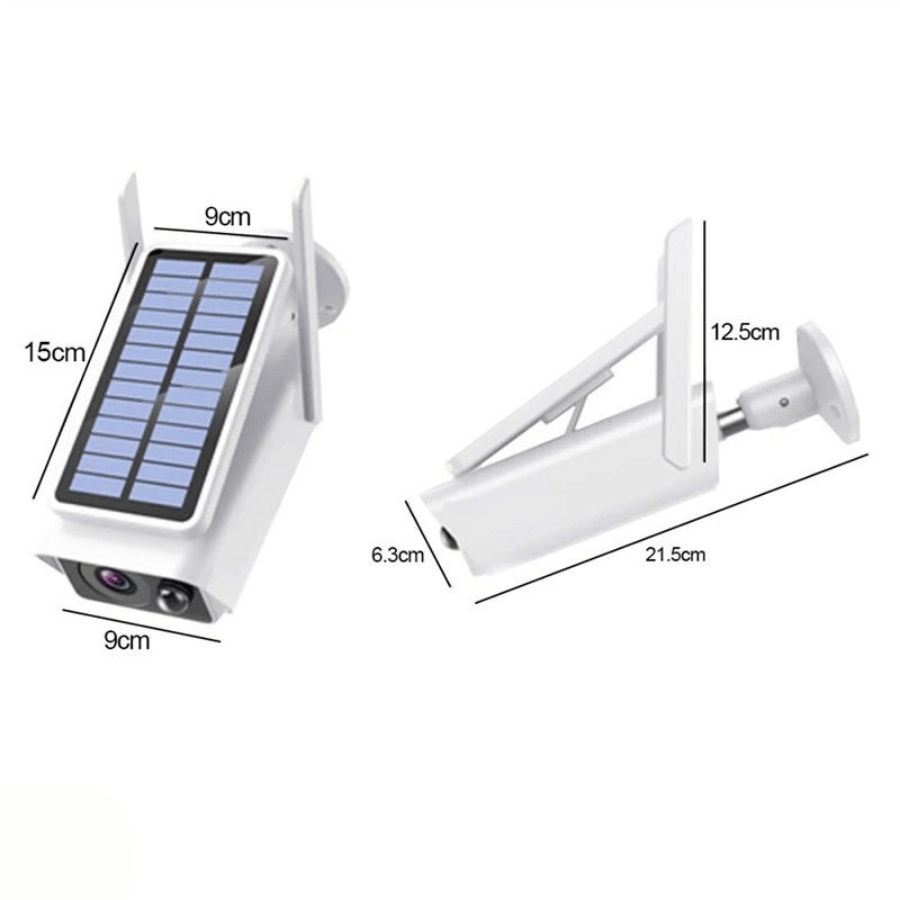 Caméra de Surveillance Extérieure Solaire | Sécurité Écologique & HD 4MP