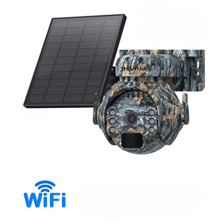 Caméra 360 Solaire 4G/WIFI – 360° & Installation Rapide