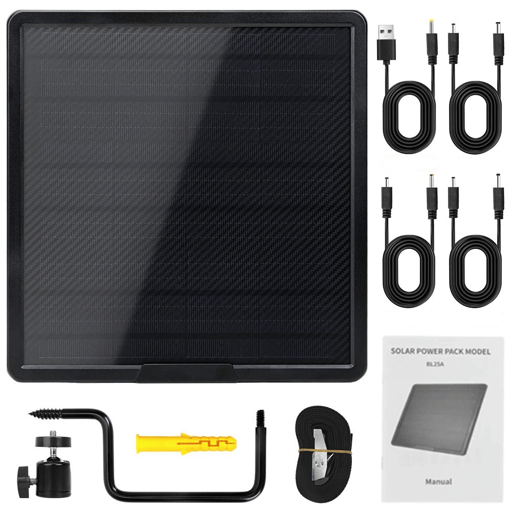 Panneau Solaire pour Caméra de Chasse