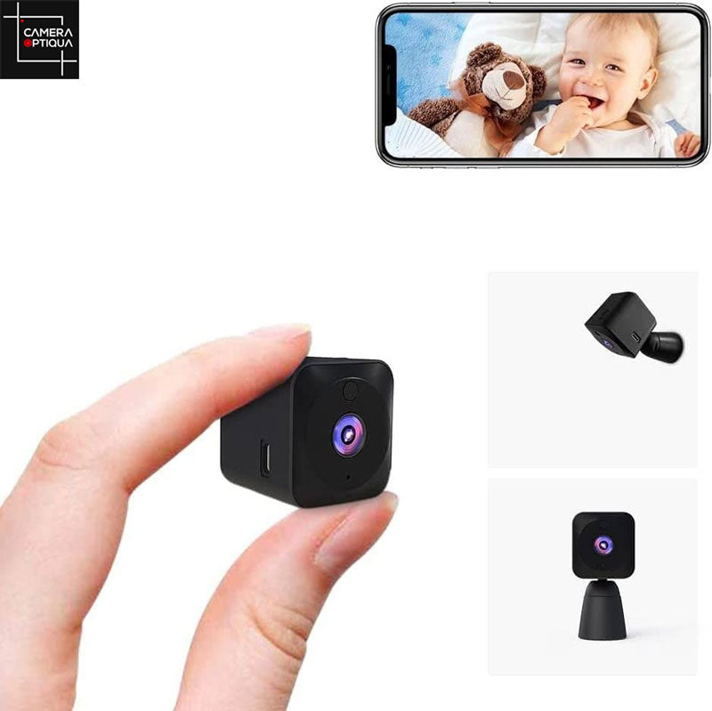 Camera Espion Maison - Format Mini 100% Discret - Wifi - Intérieur