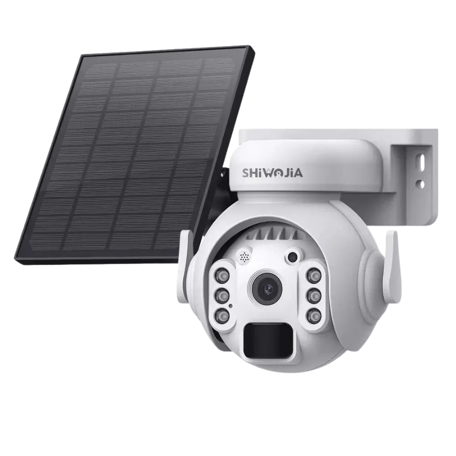 Caméra extérieure sans fil 360° solaire — top 6 des meilleurs modèles autonomes 2026 Image