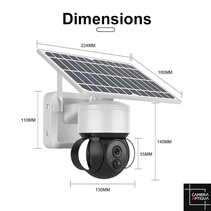 Caméra Autonome 4G Infrarouge Pilotable par Téléphone l CameraOptiqua — free download