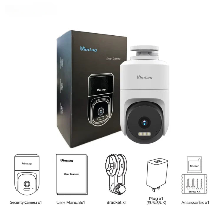 Caméra de Sécurité Extérieur VEGA 4MP/6MP compatible Onvif/Alexa