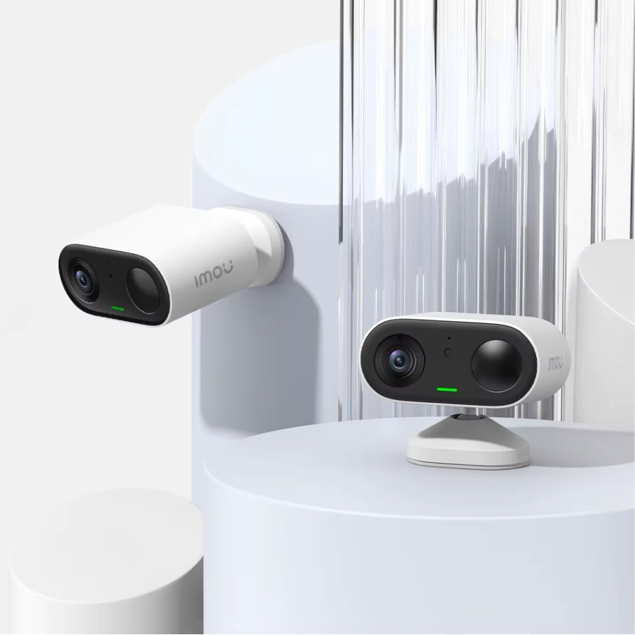 Caméra extérieure avec batterie longue durée et vidéo 2K UHD.