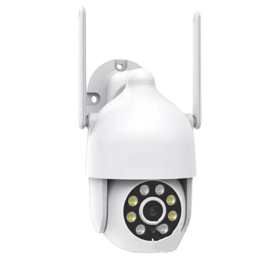 Caméra WiFi Extérieur HD - Projecteur 4 LED & Partage Multi-Utilisateurs