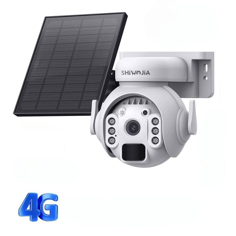 Caméra 360 Solaire 4G/WIFI – 360° & Installation Rapide