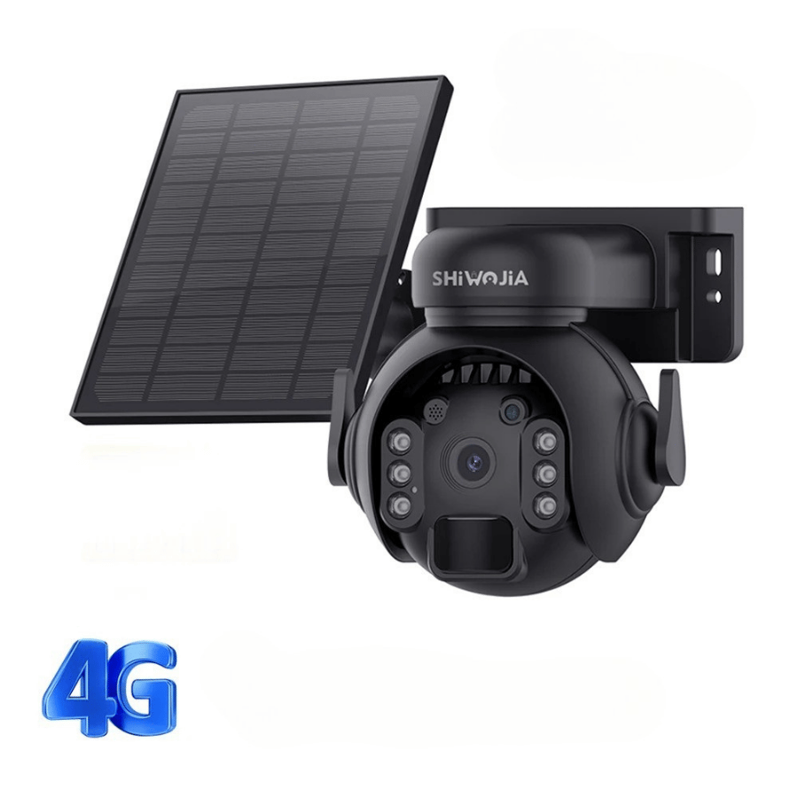 Caméra 360 Solaire 4G/WIFI – 360° & Installation Rapide