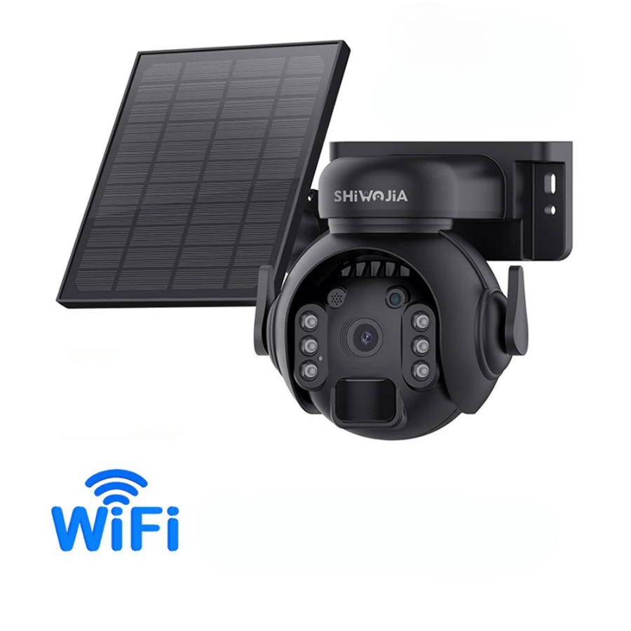 Caméra 360 Solaire 4G/WIFI – 360° & Installation Rapide