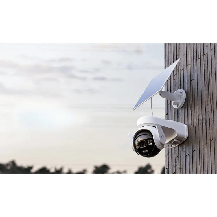 Caméra Dome Solaire WIFI/4G - Autonomie Inégalée