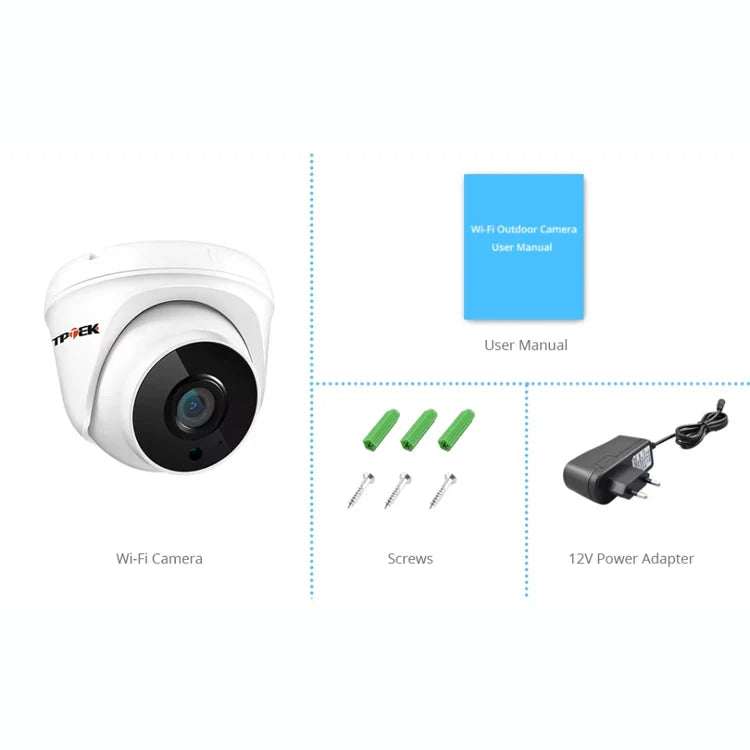 Caméra Extérieure avec Enregistrement 24h/24h | Sécurité HD & Vision Nocturne