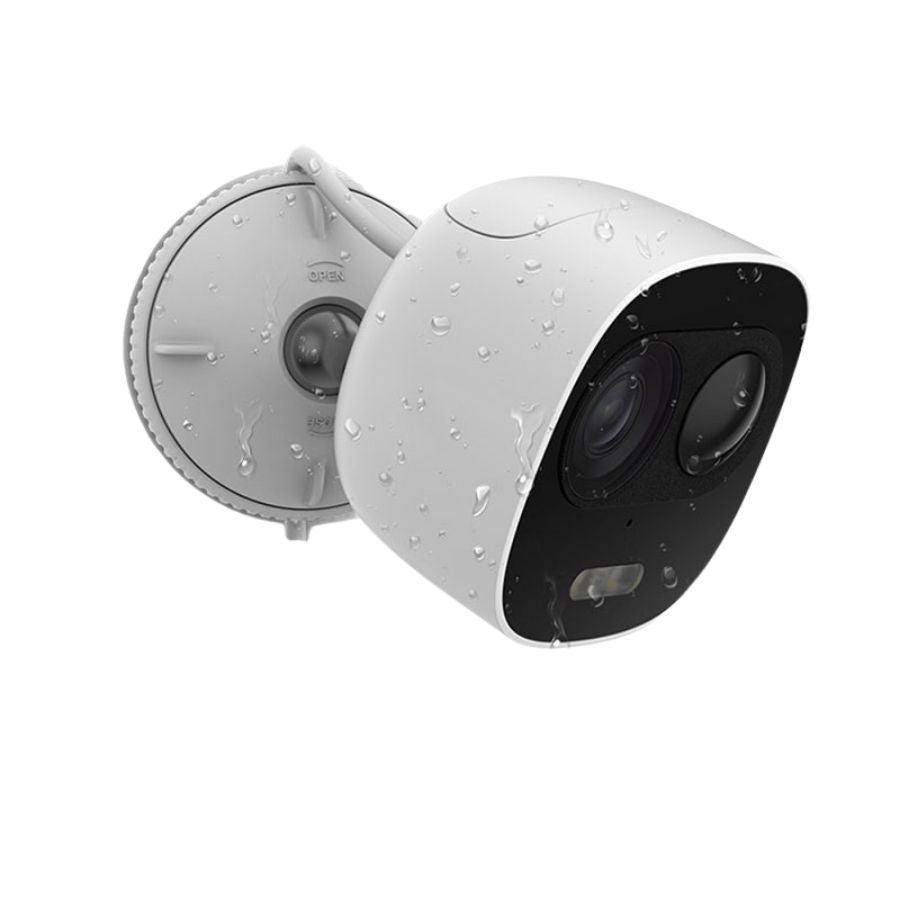 Caméra de Surveillance 1080P - Projecteur LED & Sirène 110dB