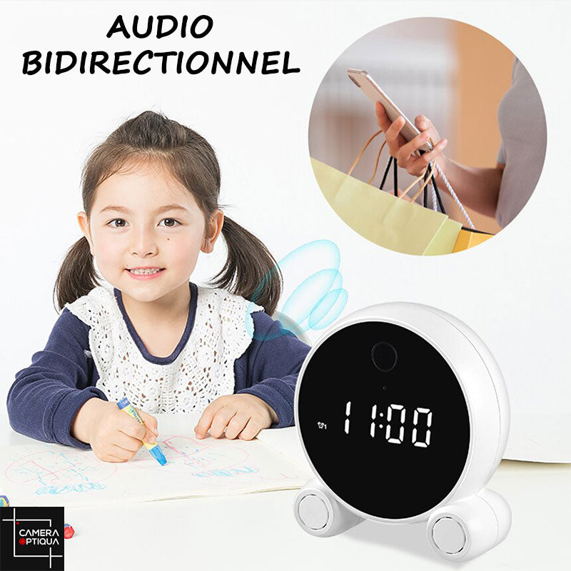 Réveil Camera Espion avec vision nocturne