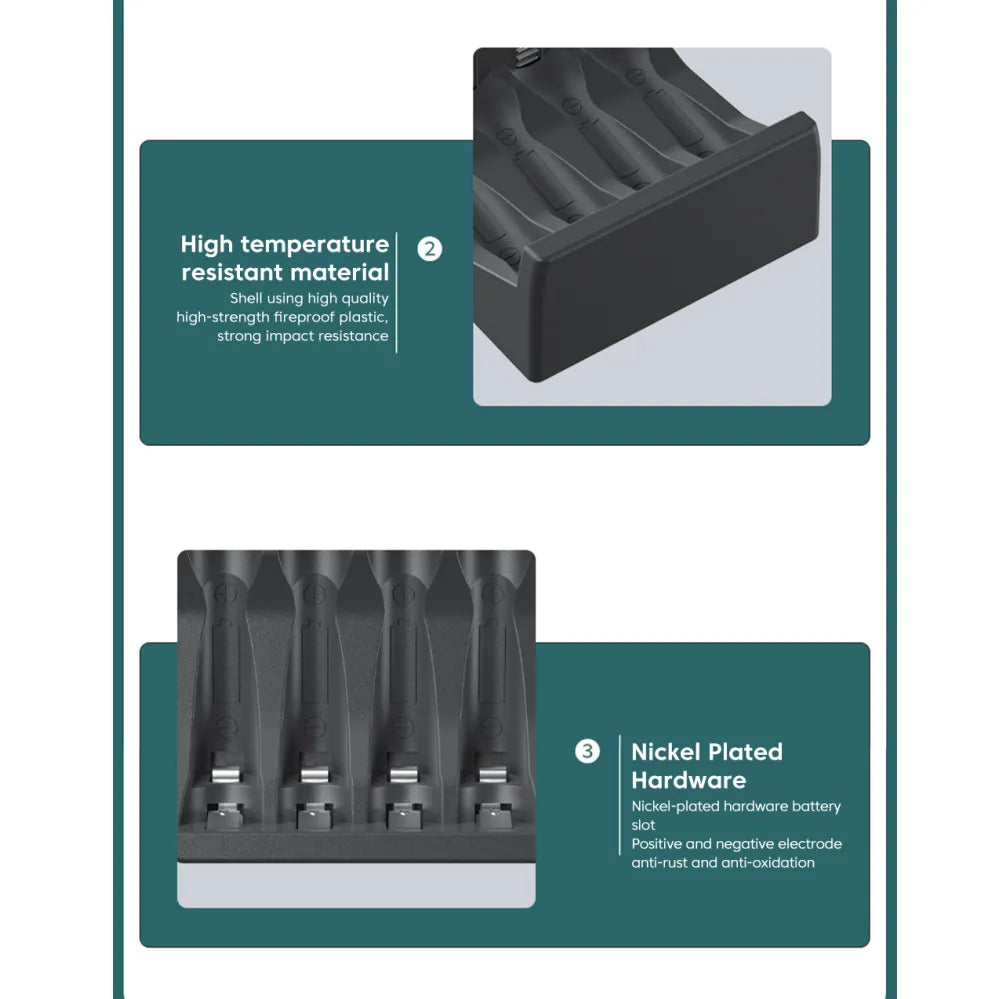 Chargeur pile rechargeable