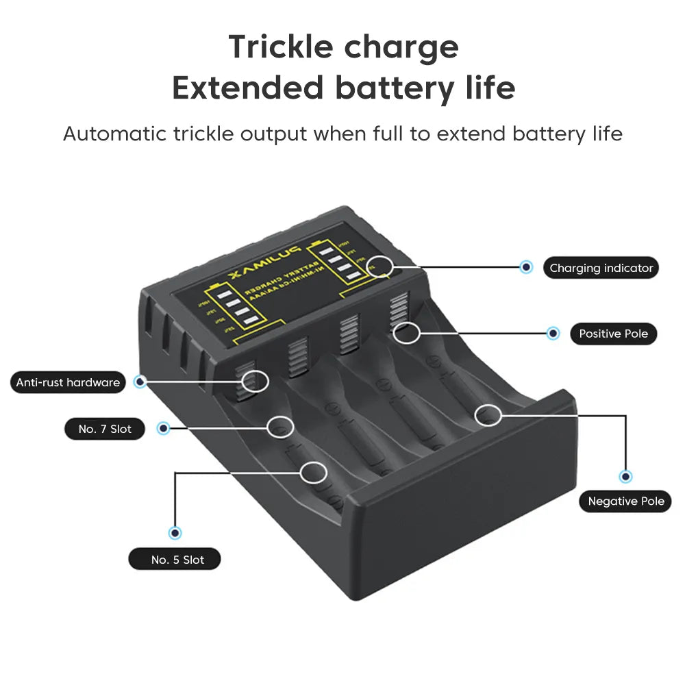 Chargeur pile rechargeable