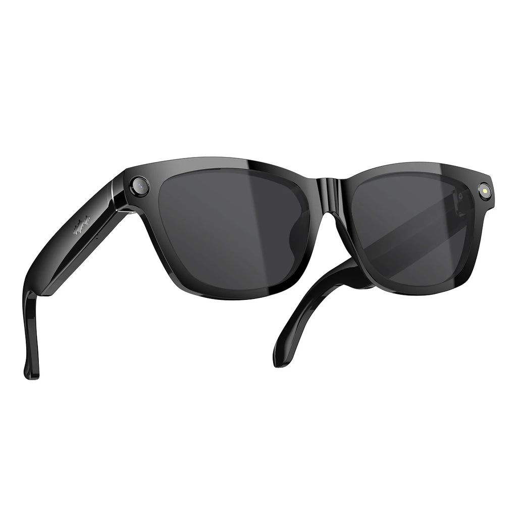 Lunettes Connectées Caméra IA 8MP | Traduction & Vidéo Mains Libres
