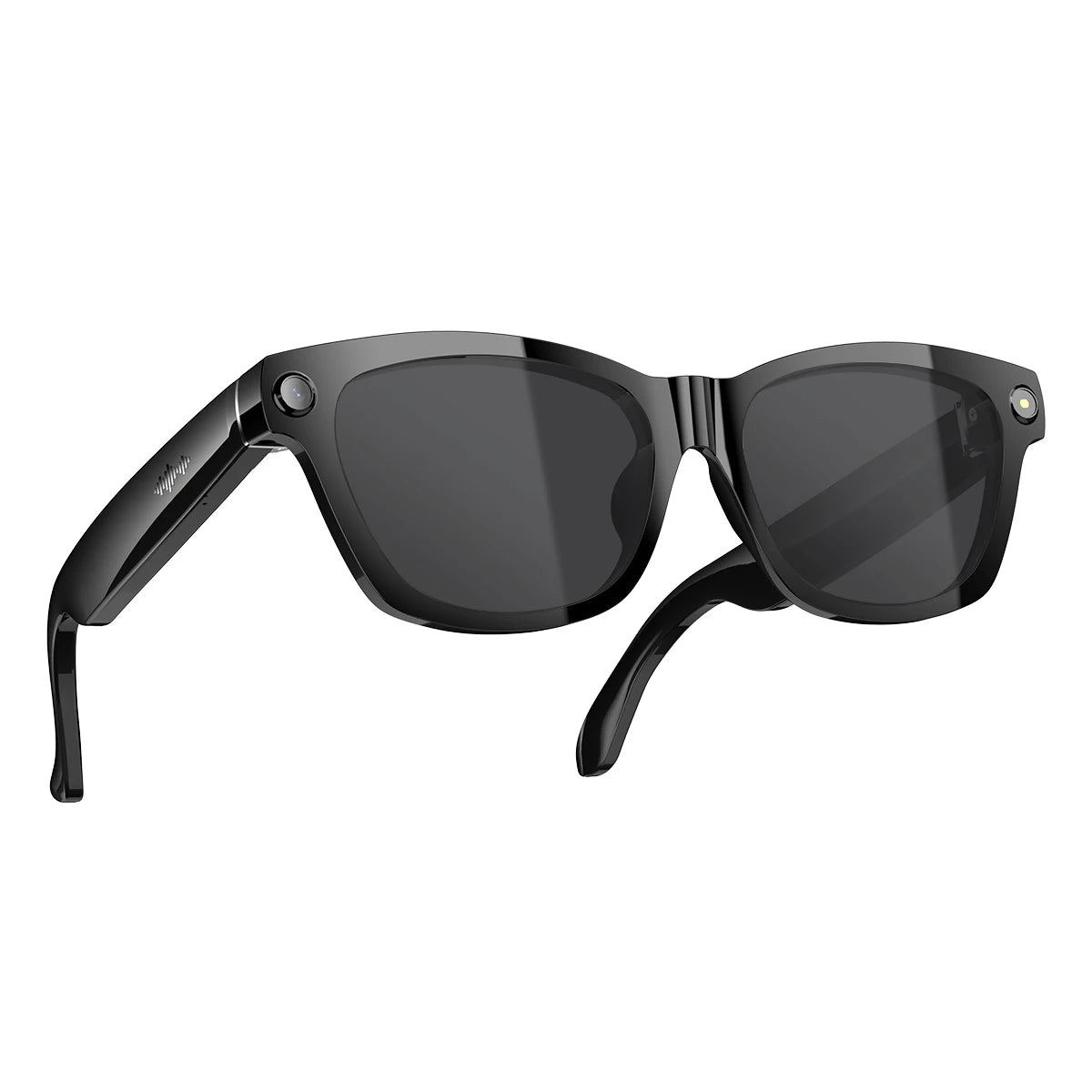 Lunettes Connectées Caméra IA 8MP | Traduction & Vidéo Mains Libres