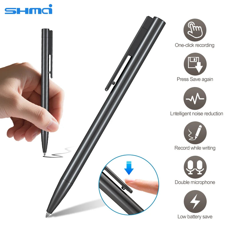 Stylo Espion Enregistreur Vocal 16 Go | Dictaphone Discret