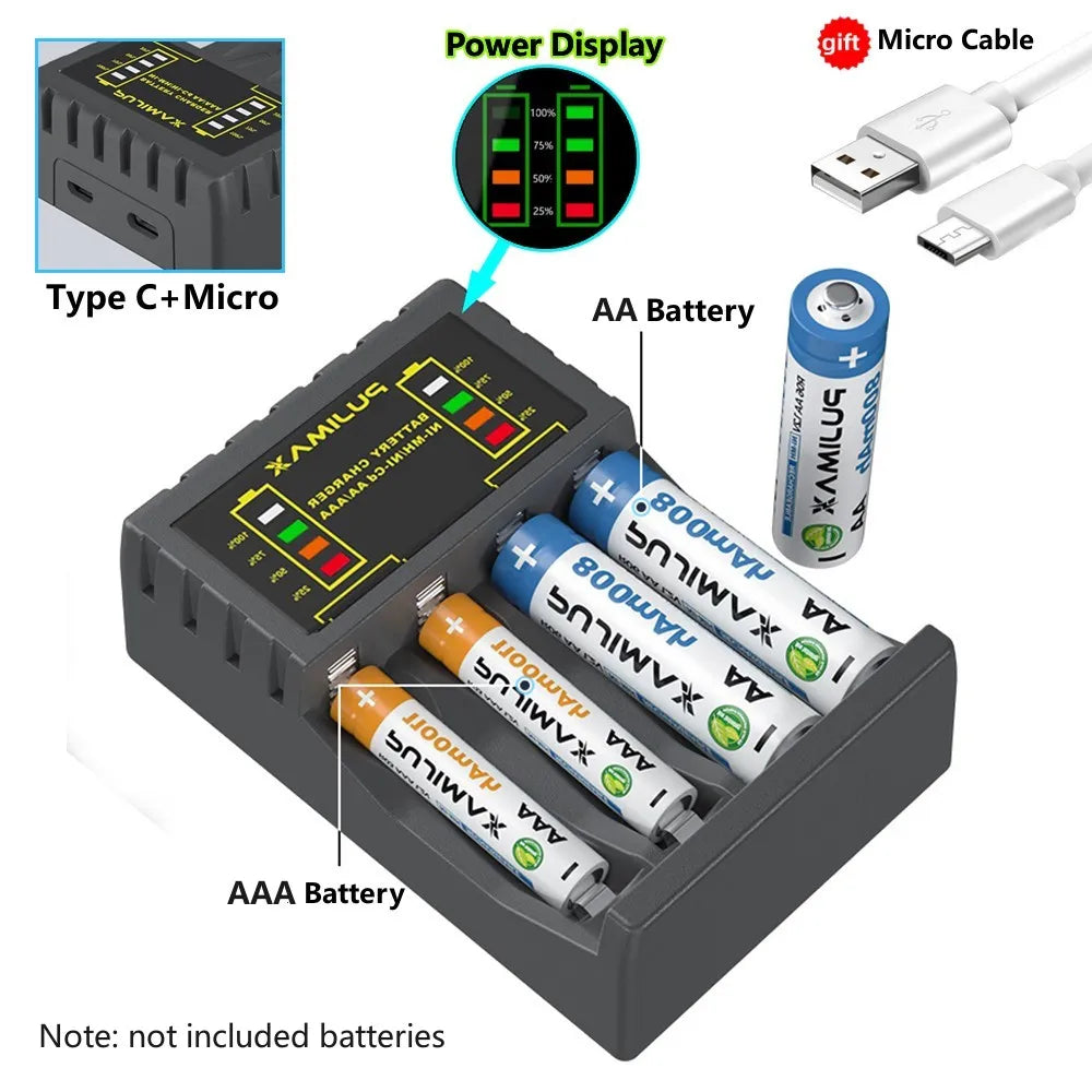 Chargeur pile rechargeable