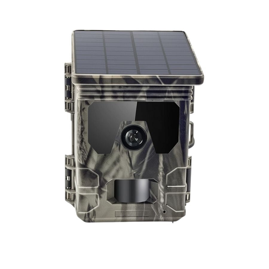 Caméra de Chasse Solaire | Surveillance Autonome & Vision Nocturne 4K