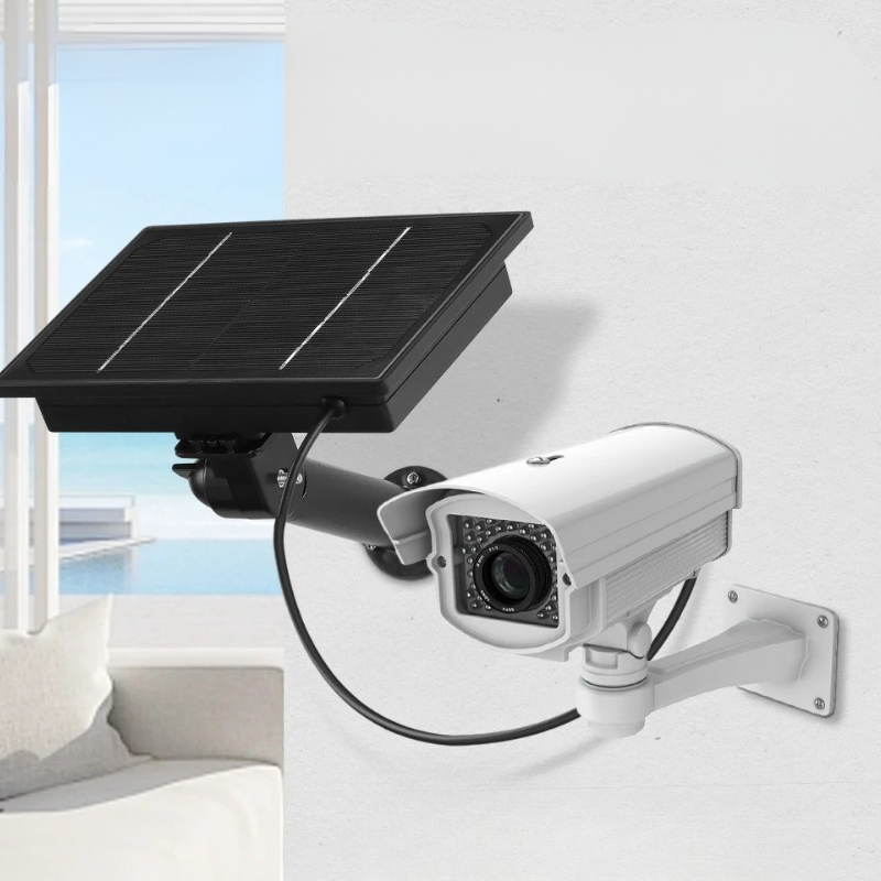 Panneau Solaire pour Caméra Extérieur