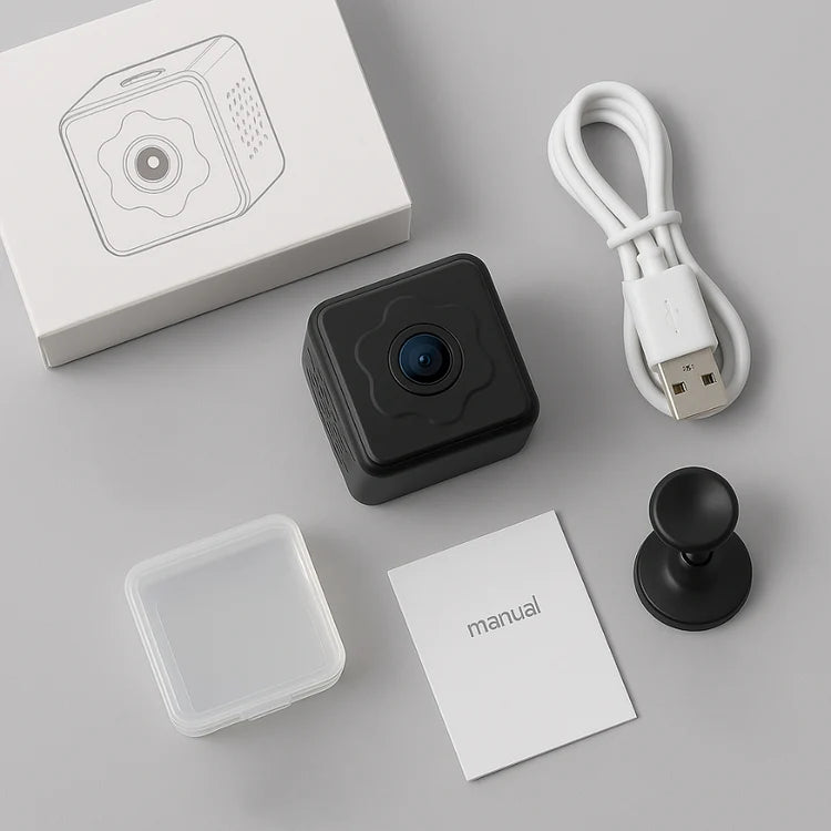 Mini Caméra Espion Invisible | Surveillance Discrète & Vision Nocturne HD