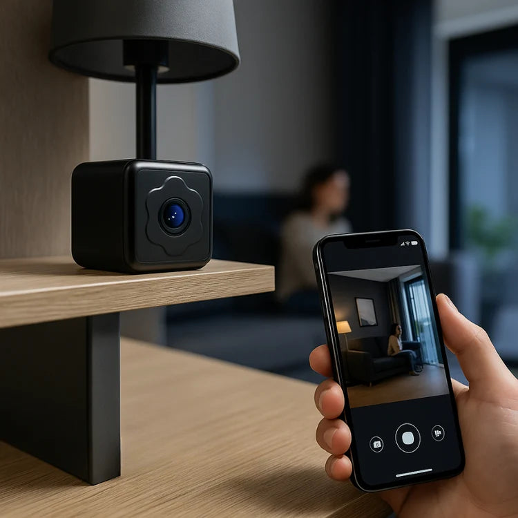 Mini Caméra Espion Invisible | Surveillance Discrète & Vision Nocturne HD