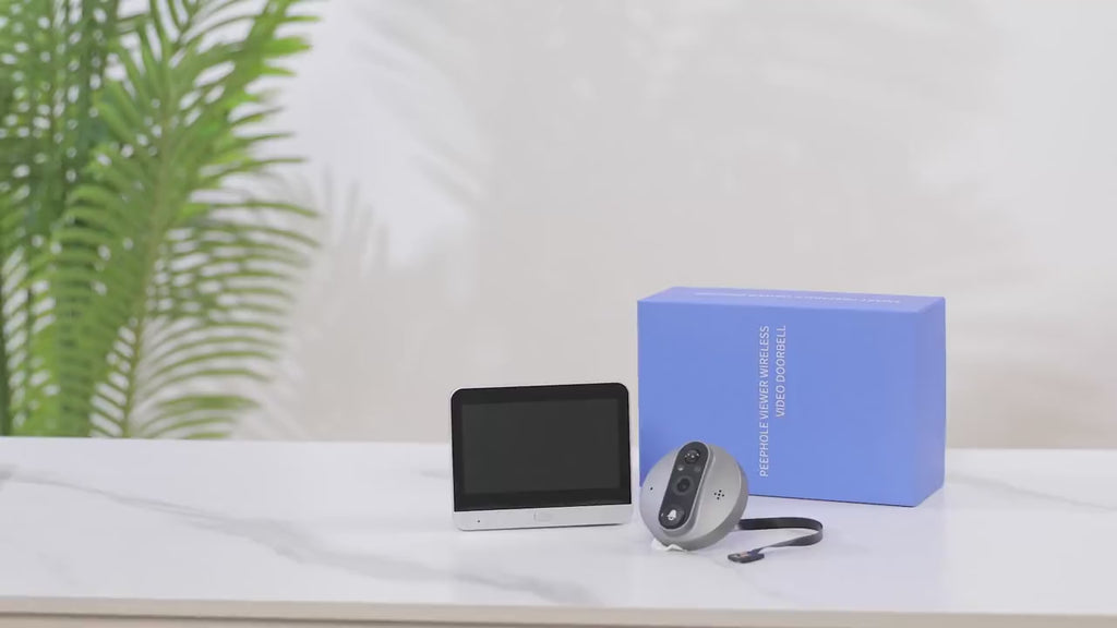 Judas Numérique Sans Fil HD | Écran 4,3” & Vision Grand Angle Sécurisée