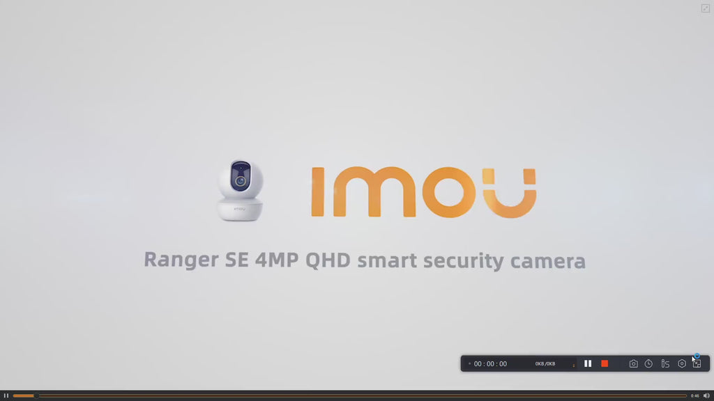 Caméra WiFi Intérieur | Surveillance HD, Vision Nocturne & Détection Intelligente