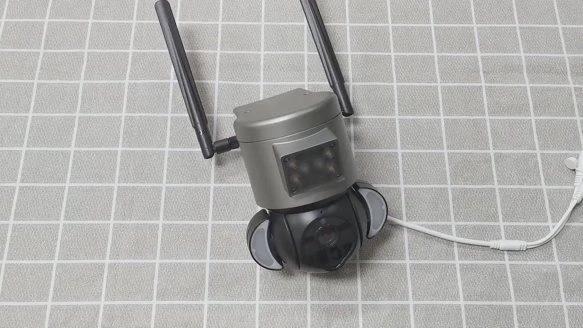 Caméra Surveillance 4G Extérieur 2K - Connectivité Cellulaire Sans WiFi