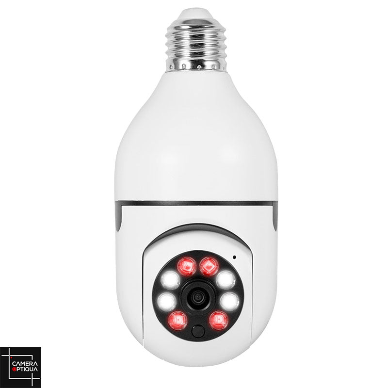 Caméra espion discrète dans une ampoule de chez Camera-Optiqua