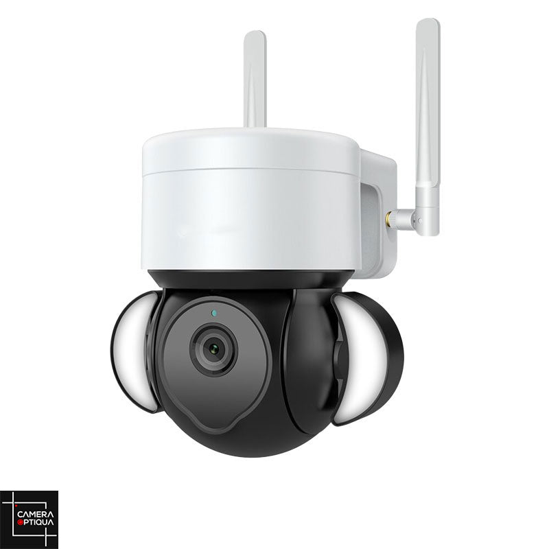 Notre Caméra de Surveillance 4G Extérieure de la boutique Camera-Optiqua vous offre une connectivité fiable et une surveillance à distance de votre propriété.