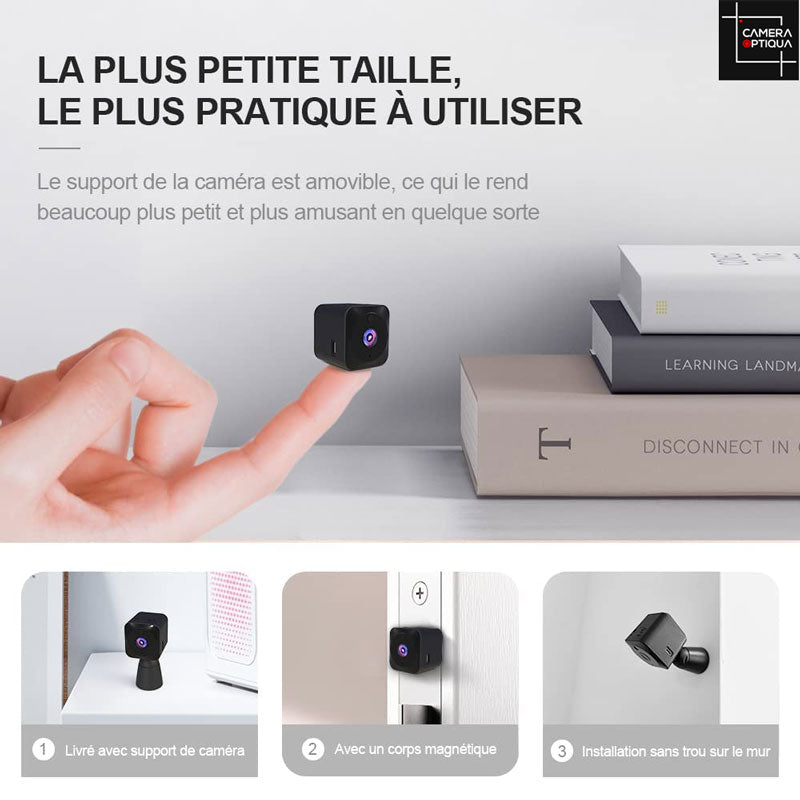The Invisible Camera Mini Caméra Espion Invisible l Camera-Optiqua