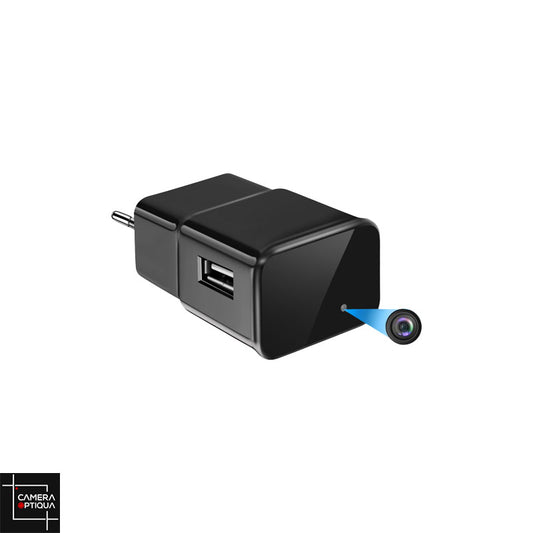 Caméra espion USB en forme de prise électrique pour une surveillance discrète de chez Camera-Optiqua