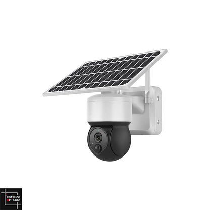Gardez un oeil sur votre maison n'importe où, n'importe quand avec la caméra de sécurité solaire Wifi longue portée de chez Camera-Optiqua.