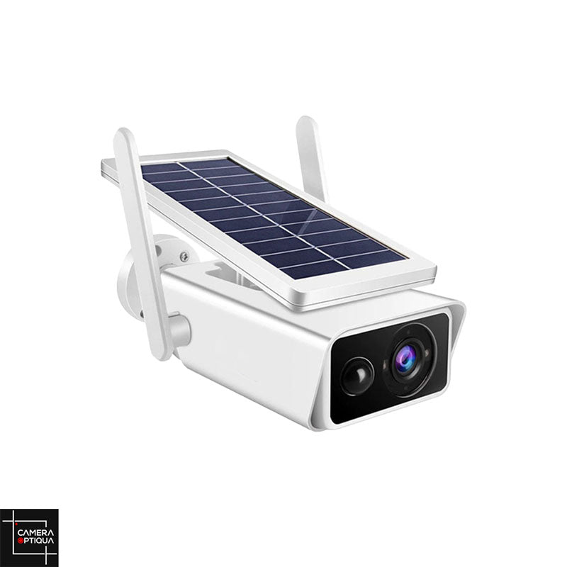 Camera-Optiqua: caméra solaire pour surveiller votre propriété en toute autonomie