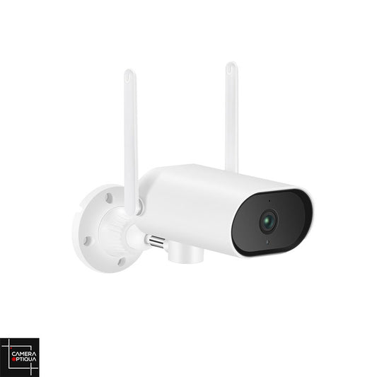 Caméra de Surveillance Extérieure - Vision Nocturne - WiFi ou Filaire -  Avec Application Smart Home - Étanche (HWC401) | Caliber