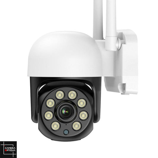 Notre camera IP exterieur vous offre une surveillance complète de votre propriété, connectée à distance pour une accessibilité maximale
