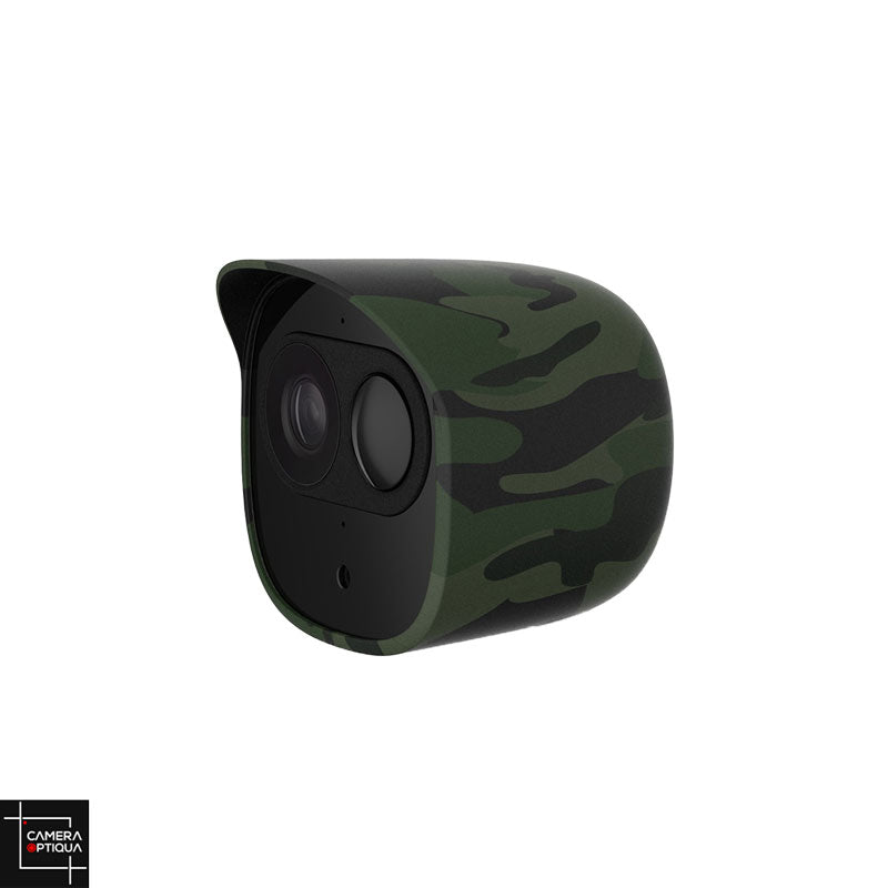 Camera-Optiqua vous propose cette coque en silicone camouflage pour caméra de surveillance nocturne discrète pour une surveillance efficace de votre propriété.