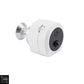 Gardez un œil sur votre maison ou votre entreprise avec la mini caméra espion sans fil autonome blanche de Camera-Optiqua avec enregistrement, discrète et fiable.